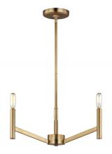Visual Comfort 3124303EN-848 - Vector Three Light Chandelier