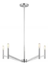 Visual Comfort 3124305EN-05 - Vector Five Light Chandelier