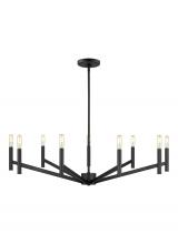 Visual Comfort 3124309-112 - Vector Nine Light Chandelier