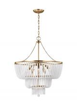 Visual Comfort 3180706-848 - Jackie Six Light Chandelier