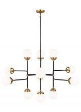 Visual Comfort 3187912-848 - Cafe Twelve Light Large Chandelier