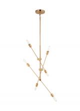 Visual Comfort 3200506EN7-848 - Six Light Large Chandelier