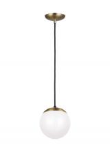 Visual Comfort 6018-848 - Leo - Hanging Globe Small One Light Pendant