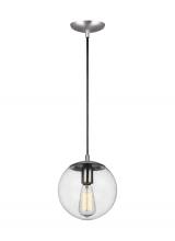 Visual Comfort 6501801-04 - Leo - Hanging Globe Small One Light Pendant