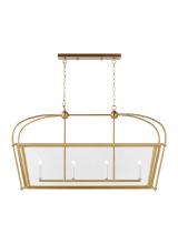 Visual Comfort 6691004-848 - Charleston Four Light Linear Lantern