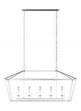Visual Comfort 6692605EN-962 - Dianna Five Light Medium Linear Chandelier