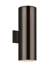 Visual Comfort 8313902EN3-10 - Outdoor Cylinders Large Two Light Outdoor Wall Lantern