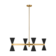 Visual Comfort AEC1068MBK - Albertine Linear Chandelier
