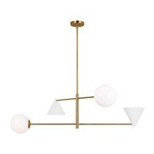 Visual Comfort AEC1094MWTBBS - Cosmo Extra Large Chandelier