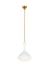 Visual Comfort AEP1011BBSMWT - Lucerne One Light Small Pendant