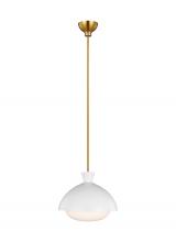 Visual Comfort AEP1031BBSMWT - Lucerne One Light Large Pendant