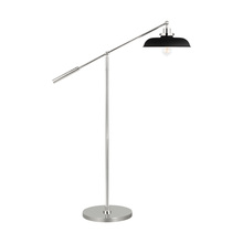 Visual Comfort CT1141MBKPN1 - Wellfleet Wide Floor Lamp