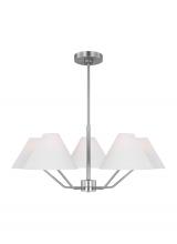 Visual Comfort DJC1005BS - Burke Medium Chandelier