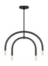 Visual Comfort DJC1114MBK - Hadden Medium Chandelier
