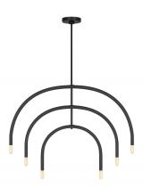 Visual Comfort DJC1126MBK - Hadden Large Chandelier