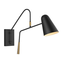 Visual Comfort EW1041MBK - Simon Task Sconce