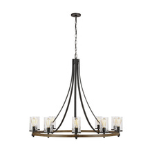 Visual Comfort F3137/10DWK/SGM - Angelo Large Chandelier