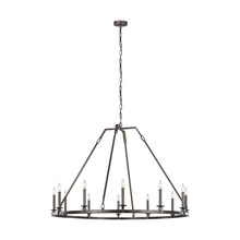 Visual Comfort F3216/12SMS - Landen Large Chandelier
