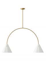 Visual Comfort KC1102MWTBBS-L1 - Cambre Large Linear Chandelier