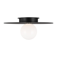 Visual Comfort KF1021MBK - Nodes Large Flush Mount