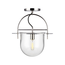 Visual Comfort KF1071PN - Nuance Medium Semi-Flush Mount