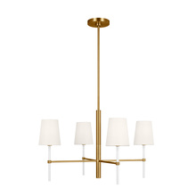 Visual Comfort KSC1074BBSGW - Monroe Small Chandelier