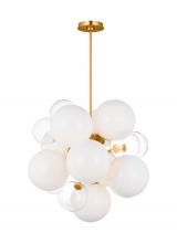Visual Comfort KSC1109BBS - Aria Medium Chandelier