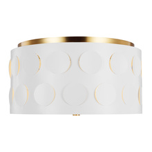 Visual Comfort KSF1013BBS - Dottie Medium Flush Mount