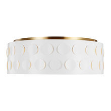 Visual Comfort KSF1024BBS - Dottie Large Flush Mount