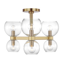 Visual Comfort KSF1036BBSCG - Londyn Semi Flush Mount