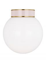 Visual Comfort KSF1051BBSBLH - Monroe Small Flush Mount