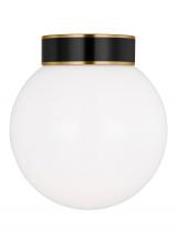 Visual Comfort KSF1051BBSGBK - Monroe Small Flush Mount