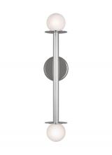 Visual Comfort KWL1012PN - Nodes Double Sconce