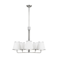 Visual Comfort LC1185PN - Esther Medium Chandelier
