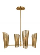 Visual Comfort LXC1074BBS - Plivot Medium Chandelier