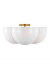 Visual Comfort LXF1004BBS - Cheverny Large Semi-Flush Mount