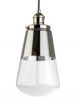 Visual Comfort P1372PN - Waveform Mini-Pendant