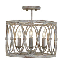 Visual Comfort SF346DA - Patrice Semi-Flush Mount