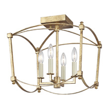 Visual Comfort SF350ADB - Thayer Semi-Flush Mount
