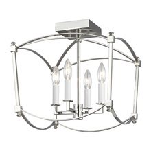 Visual Comfort SF350PN - Thayer Semi-Flush Mount
