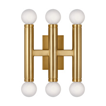 Visual Comfort TW1146BBS - Beckham Modern Triple Sconce