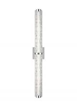 Visual Comfort WB1879CH-L1 - Cutler 36" Staggered Glass LED Vanity