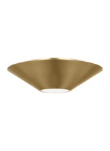 Visual Comfort KF1111BBS - Echo Medium Flush Mount and Sconce