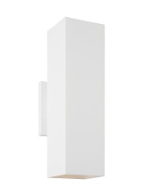 Visual Comfort SLO1132OTW - Pohl Large Two Light Wall Lantern