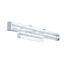 Eglo 201729A - 1 LT Integrated LED Bath/Vanity Light w/ Chrome Finish, Clear Glass w/ Clear Stones