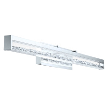 Eglo 201731A - 1 LT Integrated LED Bath/Vanity Light w/ Chrome Finish, Clear Glass w/ Clear Stones