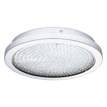 Eglo 202511A - LED Ceiling Light w/ Chrome Finish & Clear Glass Shade w/ Clear Glass Crystal Stones