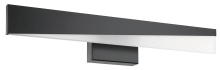 Eglo 205524A - Integrated LED Bath/Vanity Light w/ Black Finish & White Diffuser