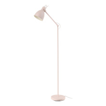 Eglo 205634A - 1 LT Floor Lamp w/ Apricot Finish & Apricot Metal Shade