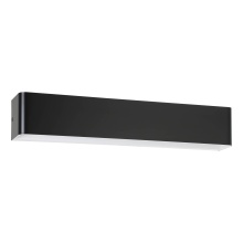 Eglo 205735A - 1 LT LED Bath/Vanity Light w/ Black Finish & White Diffuser